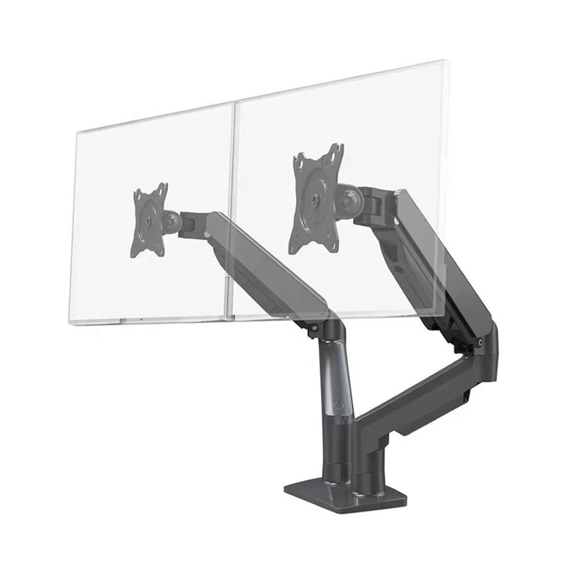 Height‑adjustable Dual Monitor Stand Height‑adjustable Dual Monitor Stand